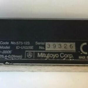 Mitutoyo Absolute Digimatic Indicator 575-123 ID-U1025E *Fast Shipping* Warranty - Image 5