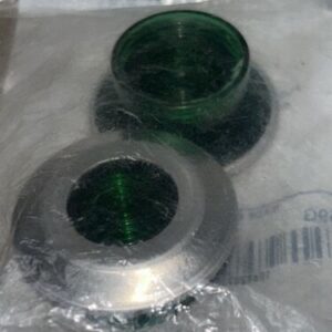 (3) Allen-Bradley 800T-N159G Green Push-Pull Illuminated Caps - Image 2