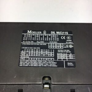 Moeller DIL M115 Contactor 160A Open 600V 3 Pole *Fast Shipping* Warranty! - Image 6