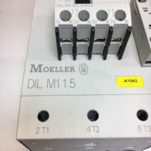 Moeller DIL M115 Contactor 160A Open 600V 3 Pole 190-240v Coil Warranty! - Image 2