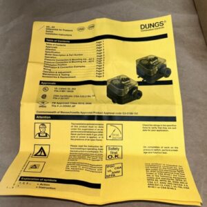 NEW DUNGS AA-A2-6-2 AIR PRESSURE SWITCH .16-1.2WC 266932 NIB + WARRANTY - Image 7