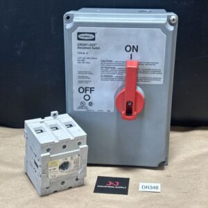 PREOWNED- HBLDS6AC Hubbell Circuit-Lock Disconnect Switch 60A 3P 600VAC WARRANTY - Image 1