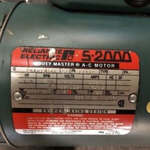Reliance Electric P56H7214N W/ Tigear MR94876CRZ motor & brake Warranty! - Image 6