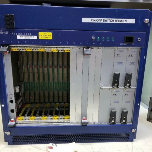 Spirent Abacus 5000 AB3-3150 13 Slot Rack *Fast Shipping* Warranty! Main Image