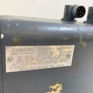 Siemens 1 FT5073-0AC71-1-Z 3~Permanent Magnet Motor W/Brake Encoder *Warranty* - Image 5