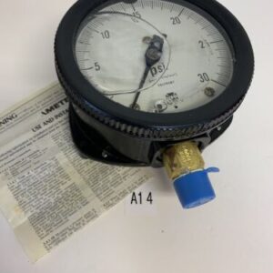 USG Pressure Gauge 0-30 PSI 5”Face Fast Very Heavy Duty Base Shipping~Warranty ~ - Image 1