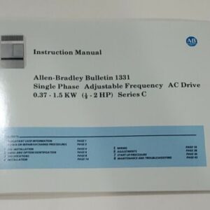 *NEW* Allen Bradley 1331-0AF15 Ser C Adjustable Frequency Drive 230V + Warranty! - Image 8