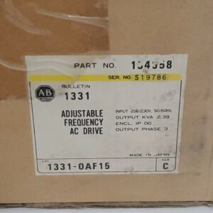 *NEW* Allen Bradley 1331-0AF15 Ser C Adjustable Frequency Drive 230V + Warranty! - Image 10