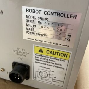 Used Toshiba SR7000 Robot Controller Toshiba Machine Warranty Fast Shipping - Image 8