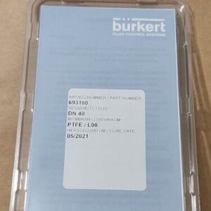 *NEW SEALED* Burkert 693180 DN40 Black PTFE/L08 Replacement Diaphragm + Warranty - Image 5