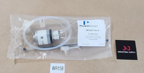 *NEW* Perkin Elmer N8152677 Rev A P3 Fast Valve CTFE Stator & PFA Rotor & Lines Main Image