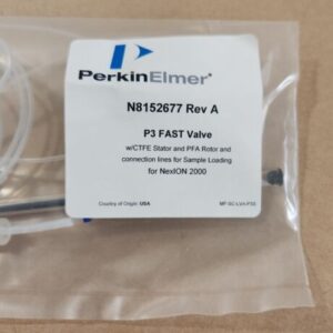 *NEW* Perkin Elmer N8152677 Rev A P3 Fast Valve CTFE Stator & PFA Rotor & Lines - Image 2