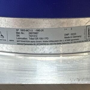 NEW- WITTENSTEIN Alpha SP 180S-MC1-3-1M0-2K 3:1 Planetary Gearbox || WARRANTY - Image 2