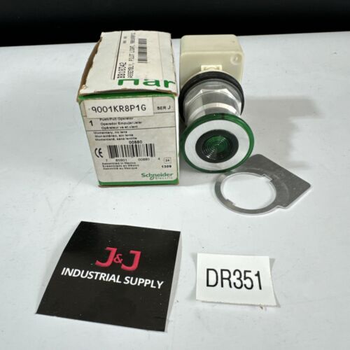 New Schneider Electric Push Pull Operator 9001KR8P1G Warranty Fast Shipping 🇺🇸 Main Image