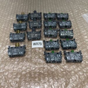 ABB Assortment (10) NEW No Box ABB MCB-10G (3)MLBL-01 (4) MLB-4 Contact Blocks - Image 1