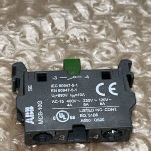 ABB Assortment (10) NEW No Box ABB MCB-10G (3)MLBL-01 (4) MLB-4 Contact Blocks - Image 3