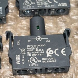 ABB Assortment (10) NEW No Box ABB MCB-10G (3)MLBL-01 (4) MLB-4 Contact Blocks - Image 9