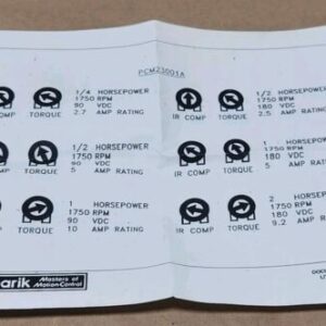 *NEW* Minarik PCM23001A Speed Control Drive 115/230V 50/60Hz 1Ph 10A + Warranty! - Image 10
