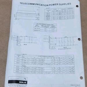 *NEW SURPLUS* Sola 28-2127-1 CVDC Power Supply 120V 8A 24Vdc 25A + Warranty! - Image 10