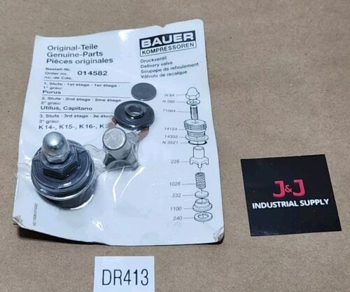 *FACTORY SEALED* Bauer Kompressoren 014582 Delivery Discharge Valve + Warranty! Main Image
