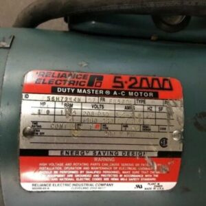 Reliance Electric P56H7214N W/ Tigear MR94876CRZ motor & brake Warranty! - Image 7