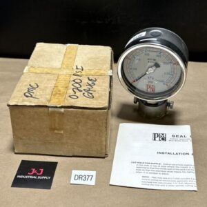 NEW OPEN BOX PMC Pressure Gauge 0-200PSI DOW200 8350 / BUNA-N HA .003 + WARRANTY - Image 1