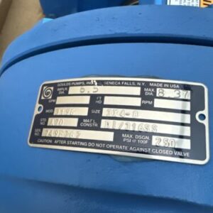 New Goulds 3196 3x4-8 Pump Material DI / 316SS Impeller 6.5 Warranty 🇺🇸 - Image 9