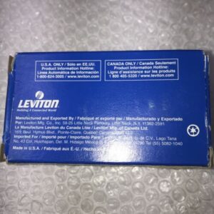 **Leviton 2463 4 Pole, 4 Wire Connector, 20 Amp, 347/600 Volts (Lot Of 3)# - Image 4
