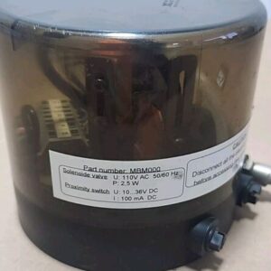 *PREOWNED* Definox MBM000 Solenoid Valve 110Vac/Proximity Switch 36Vdc +Warranty - Image 2