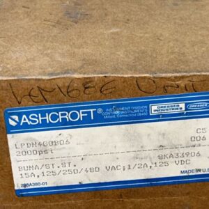 ASHCROFT LPDN4GGB06 PRESSURE SWITCH, 15A, 125/250/480VAC, 1/2A, 125VDC, NIB - Image 7