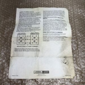 ASHCROFT LPDN4GGB06 PRESSURE SWITCH, 15A, 125/250/480VAC, 1/2A, 125VDC, NIB - Image 9