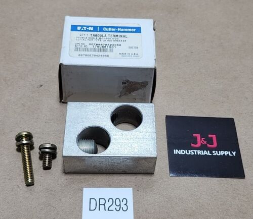 *NEW* Eaton TA600LA Terminal Double Cable 250-500 MCM CU-AL Type LA600 +Warranty Main Image