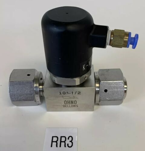 OHNO BELLOWS ½ Valve Model: SUS316 With K-NC-10-17 Warranty Fast Shipping Main Image