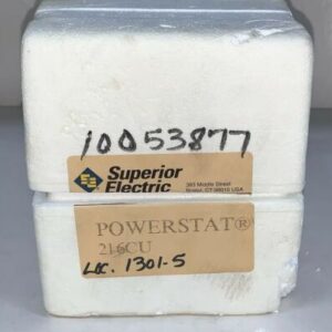 New SUPERIOR ELECTRIC Variable Transformer Powerstat 216CU Warranty Fast Ship! - Image 1