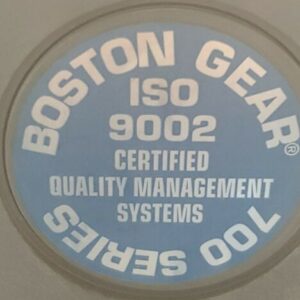 *PREOWNED* Boston Gear QCWC726X600ZB5J 60:1 Speed Reducer ISO 9002 700 ¼Hp 2000L - Image 9
