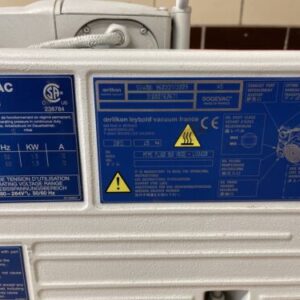 Oerlikon Leybold SOGEVAC SV40 BI Oil Sealed Rotary Vane Vacuum Pump 200-240V - Image 8