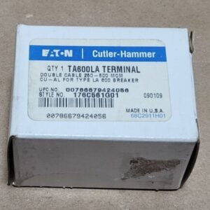 *NEW* Eaton TA600LA Terminal Double Cable 250-500 MCM CU-AL Type LA600 +Warranty - Image 9