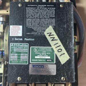ASCO 940 C940326099 Automatic Transfer Switch 260A 480Y/277V 60Hz | FAST SHIPPED - Image 5