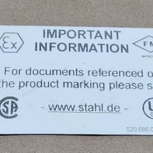 *NEW* Stahl 8003/133-726-3-tt-AU-6m Panel Mount Push Button 8003/133 + Warranty! - Image 8
