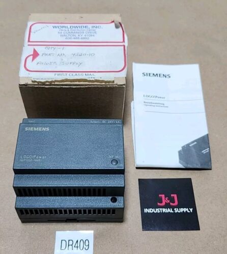 *NEW* Siemens 6EP1332-1SH51 Logo! Power Supply 100-240Vac 24Vdc 4A + Warranty! Main Image