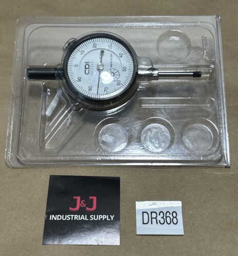 BRAND NEW- CDI Chicago Dial Indicator 26104C Grads: .001 Range: 1.000 + WARRANTY Main Image