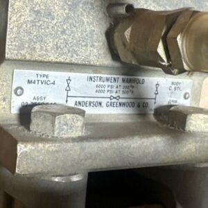 PREOWNED MOORE Mycro XTC Diff Pressure Transmitter W/ Anderson M4TVIC-4 Manifold - Image 4