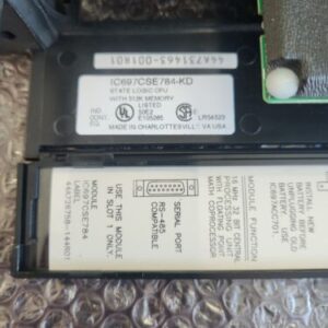 GE FANUC IC697CSE784-KD State Logic CPU 512K RAM⚡️🇺🇸 SHIP+WARRANTY - Image 3