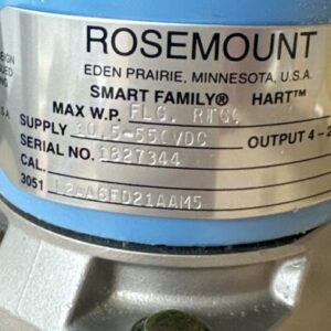 REMAN- Rosemount Differential Pressure Transmitter 3051L-2AA6FD21AAM5 + WARRANTY - Image 3