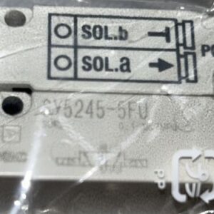 New SMC SY5245-5FU 0.1-0.7MPa Solenoid Valve + 1 Year Warranty - Image 4