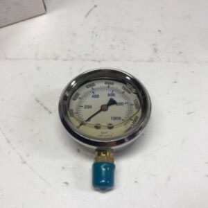 New Liquid Fluid Pressure Gauge 201L-254V 2-1/2" 1/4 NPT 1500 Psi Qty3 Warranty! - Image 2