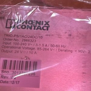 SEALED- Phoenix Contact TRIO-PS/1AC/24DC/10 TRIO-PS Power Supply Unit 2866323 - Image 4