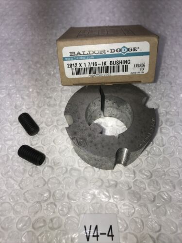 **BALDOR DODGE NEW 2012 X 1 7/16-IK Taper-Lock Bushing Fast Shipping &Warranty# Main Image