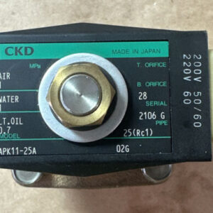 NEW NO BOX- CKD APK11-25A Air/Water/Lt. Oil Solenoid Valve 1” NPT || FAST SHIP! - Image 7