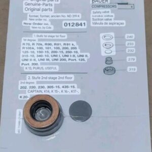 *FACTORY SEALED* Bauer Kompressoren 012841 Suction Safety Valve Kit + Warranty! - Image 3